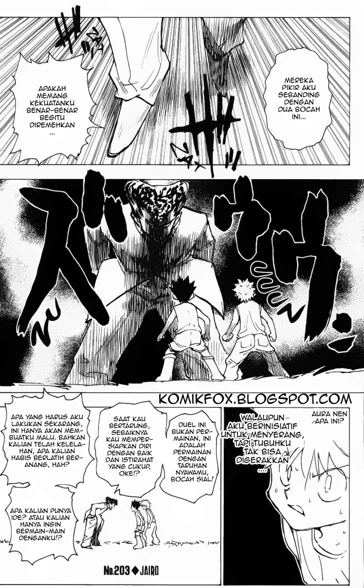 Baca Komik Hunter x Hunter Chapter 203 Gambar 1