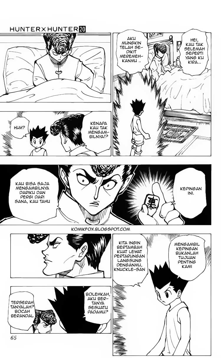 Hunter x Hunter Chapter 203 Gambar 10