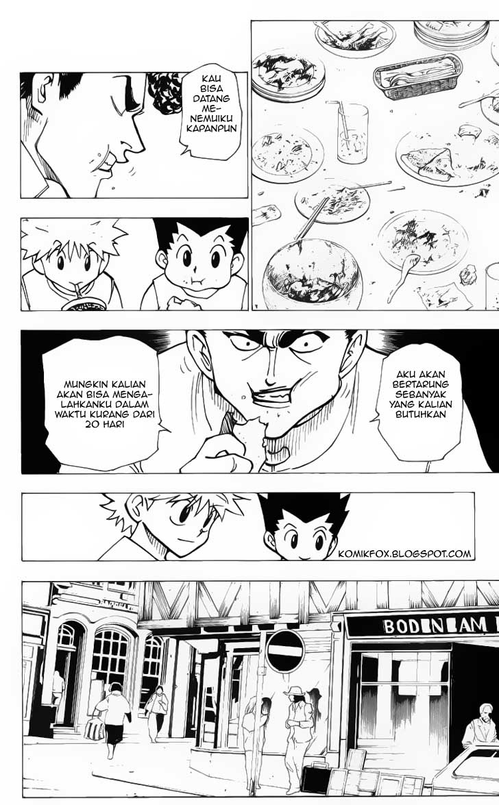 Hunter x Hunter Chapter 203 Gambar 13