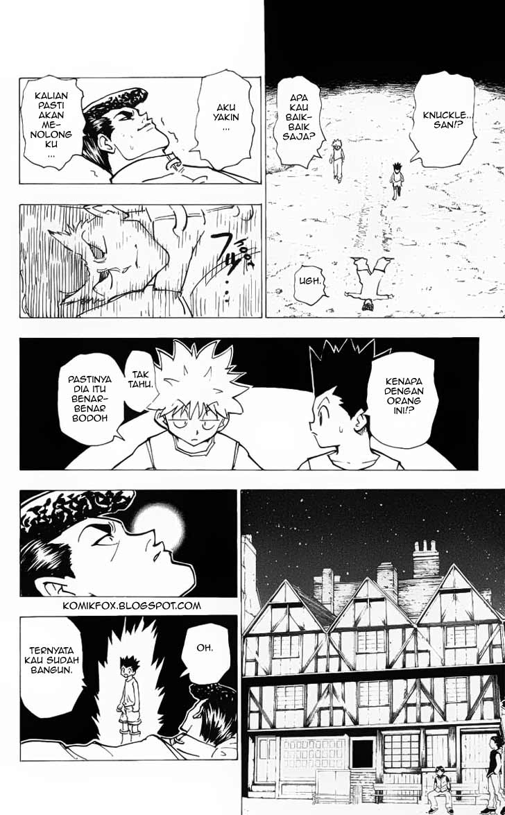 Hunter x Hunter Chapter 203 Gambar 9