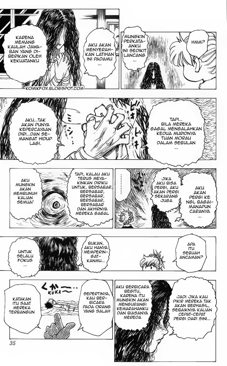 Hunter x Hunter Chapter 201 Gambar 13