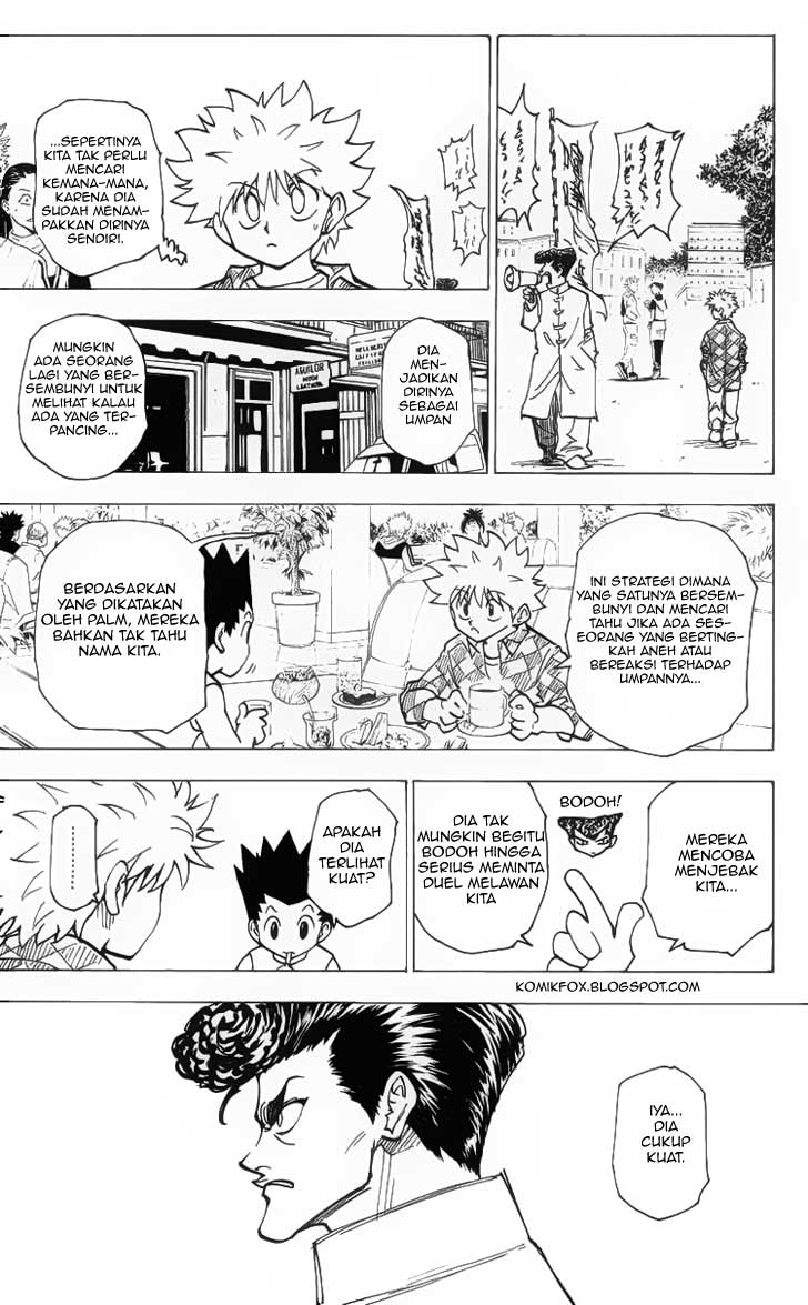 Hunter x Hunter Chapter 201 Gambar 3