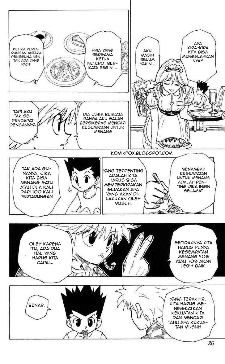 Hunter x Hunter Chapter 201 Gambar 4