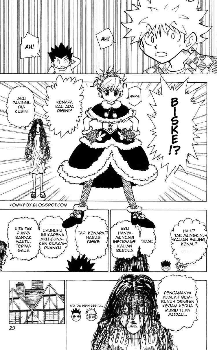 Hunter x Hunter Chapter 201 Gambar 7