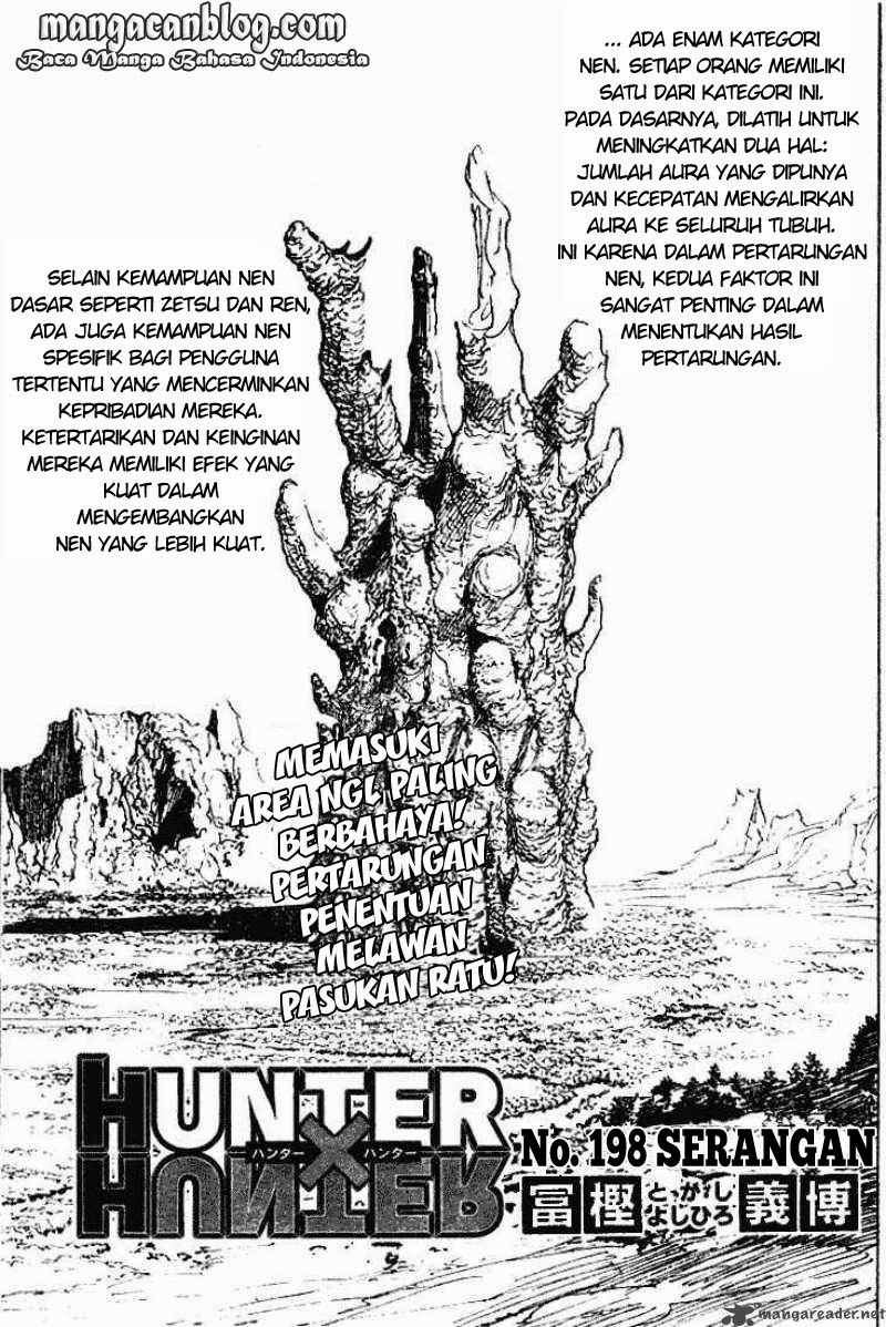 Baca Manga Hunter x Hunter Chapter 198 Gambar 2