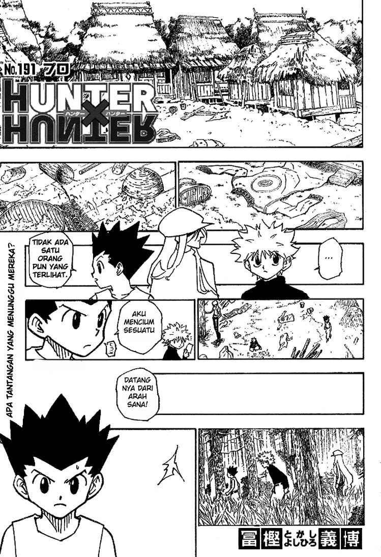 Hunter x Hunter Chapter 191 Gambar 3