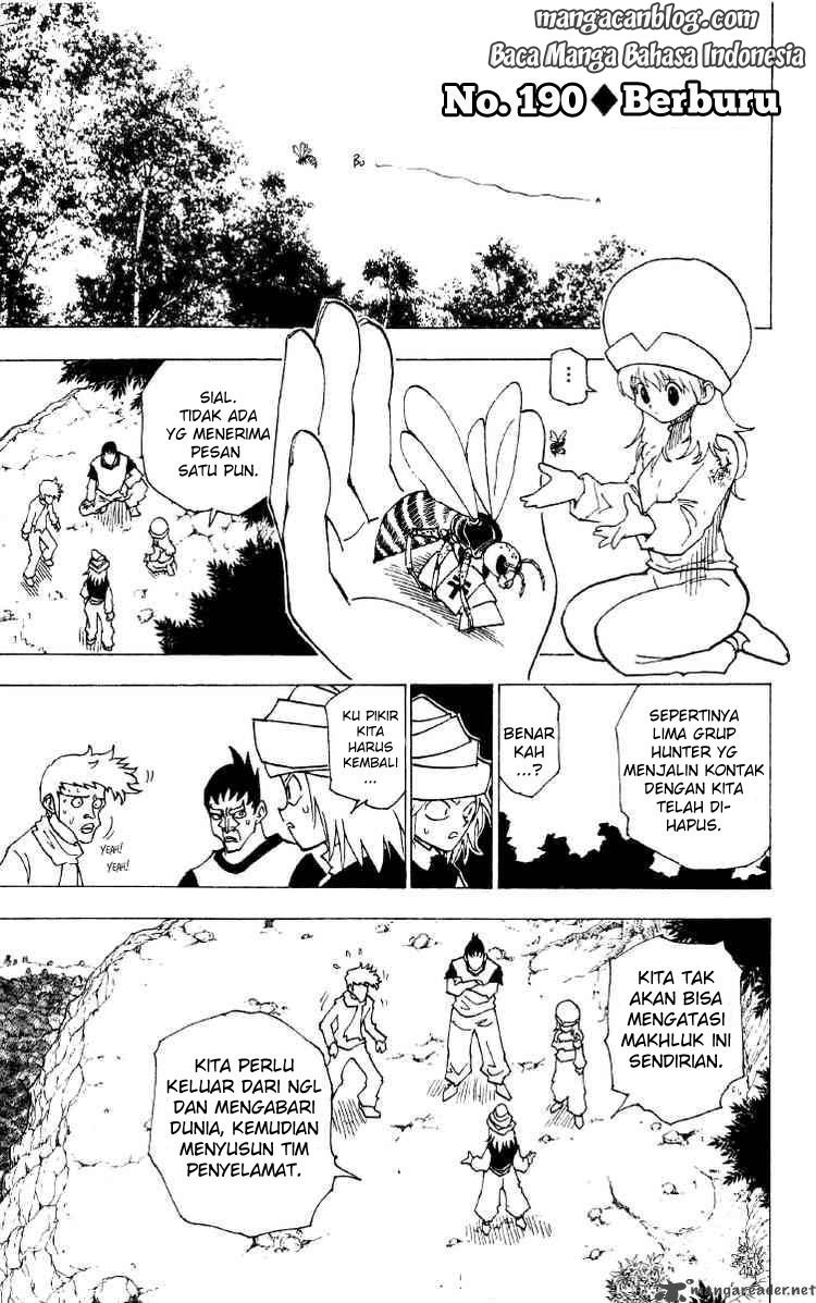 Baca Manga Hunter x Hunter Chapter 190 Gambar 2