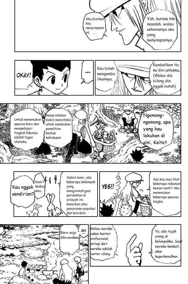 Hunter x Hunter Chapter 186 Gambar 4