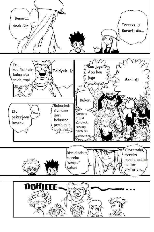 Hunter x Hunter Chapter 186 Gambar 7