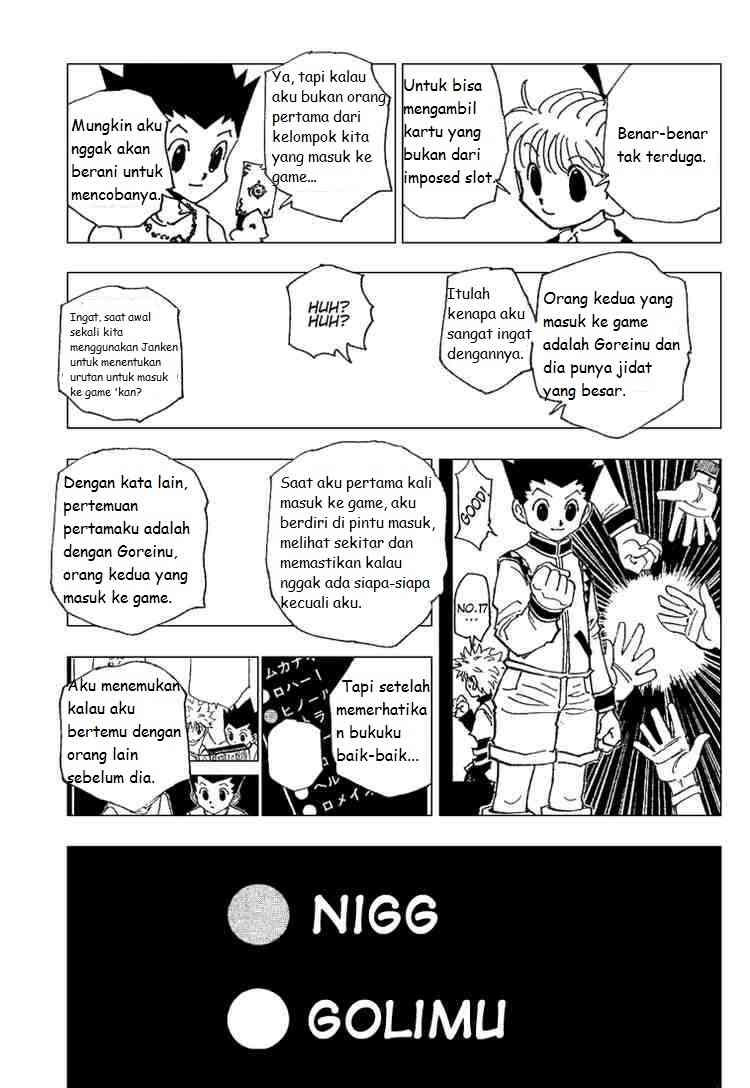 Hunter x Hunter Chapter 185 Gambar 5