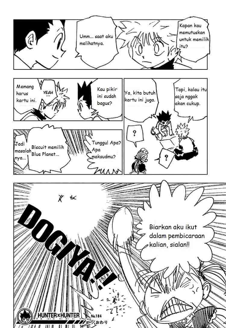 Hunter x Hunter Chapter 184 Gambar 14