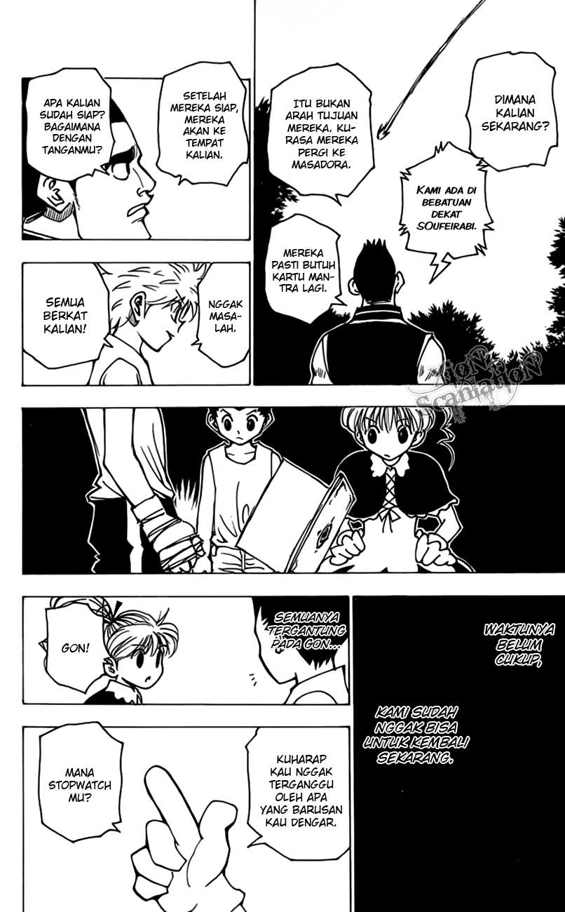 Hunter x Hunter Chapter 174 Gambar 9