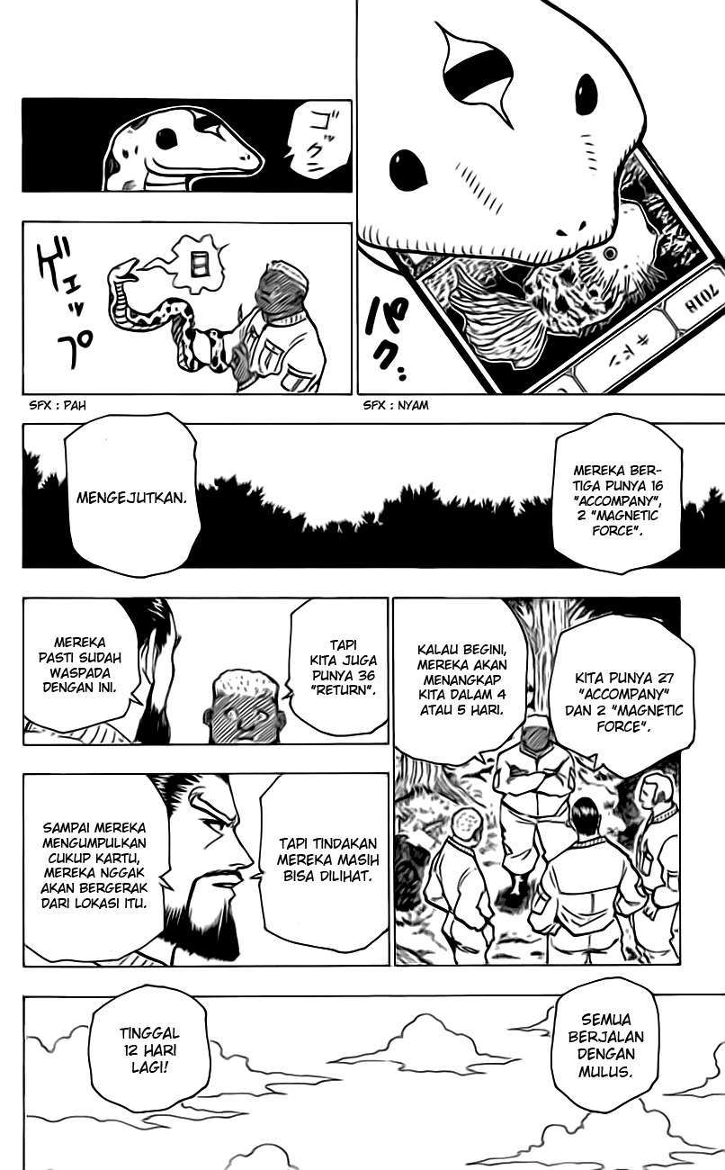 Hunter x Hunter Chapter 172 Gambar 9