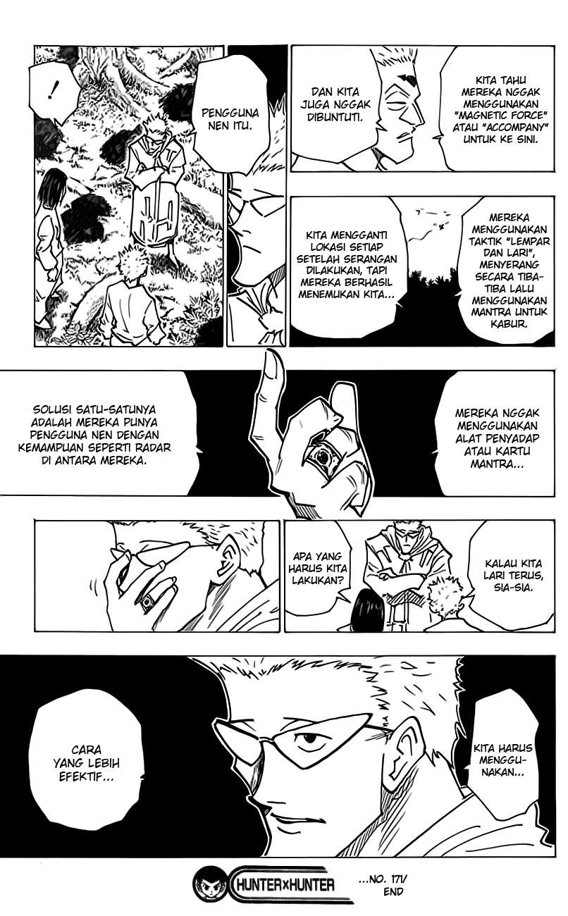 Hunter x Hunter Chapter 171 Gambar 16