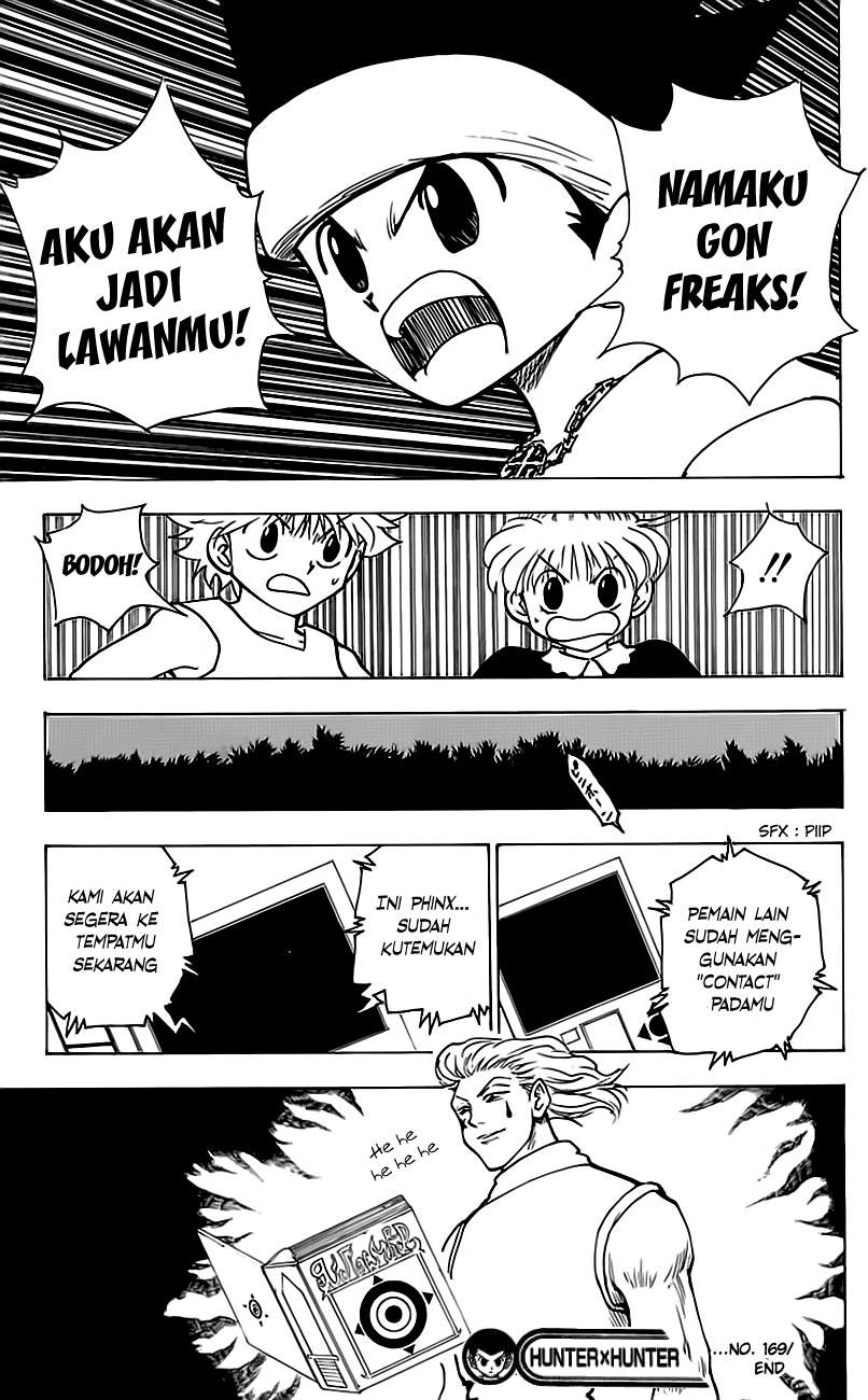 Hunter x Hunter Chapter 169 Gambar 16