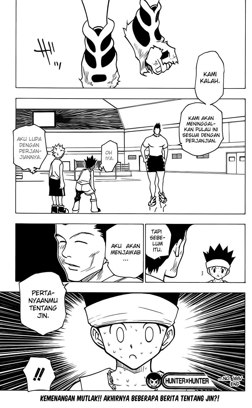 Hunter x Hunter Chapter 168 Gambar 14