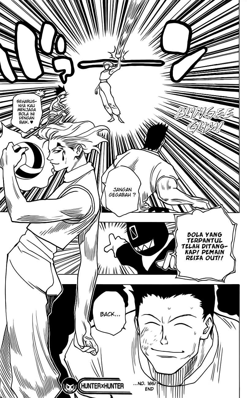 Hunter x Hunter Chapter 165 Gambar 15