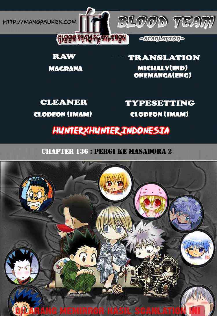 Baca Komik Hunter x Hunter Chapter 136 Gambar 1