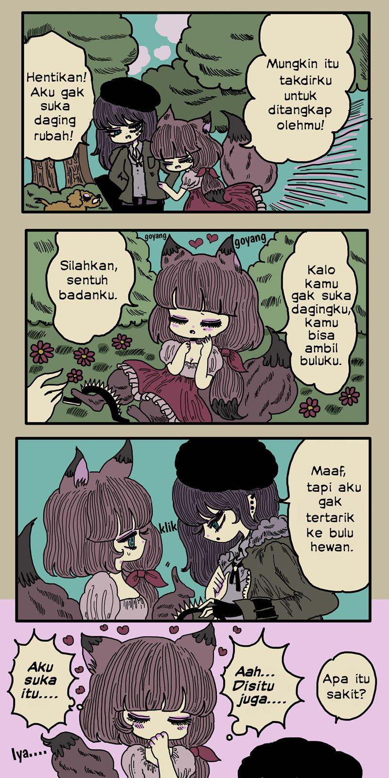 Fox and Hunter Yuri Chapter .1 - Tamat Gambar 3