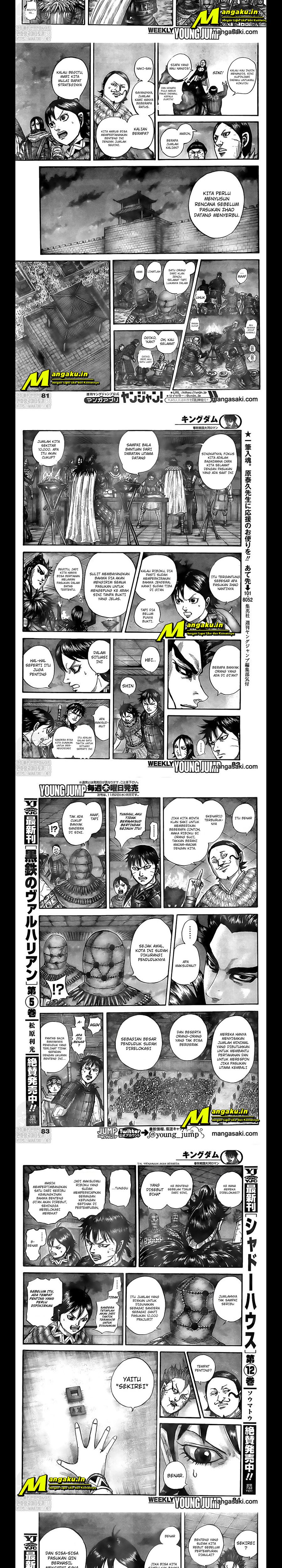 Kingdom Chapter 736 Gambar 3