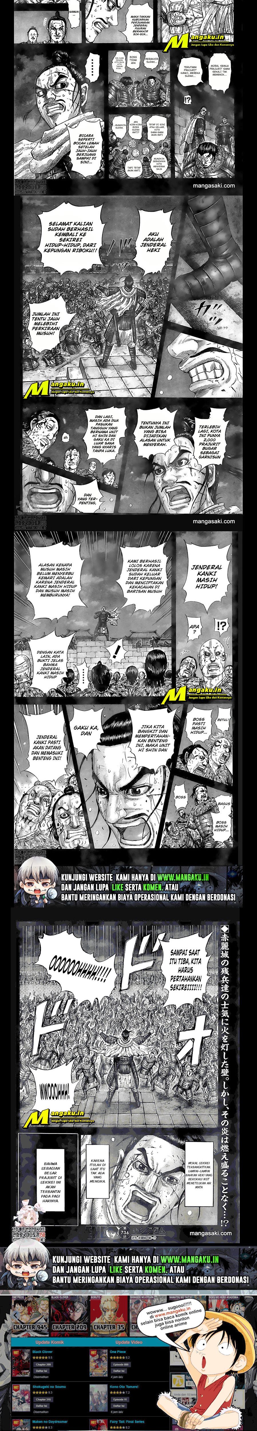 Kingdom Chapter 736 Gambar 5