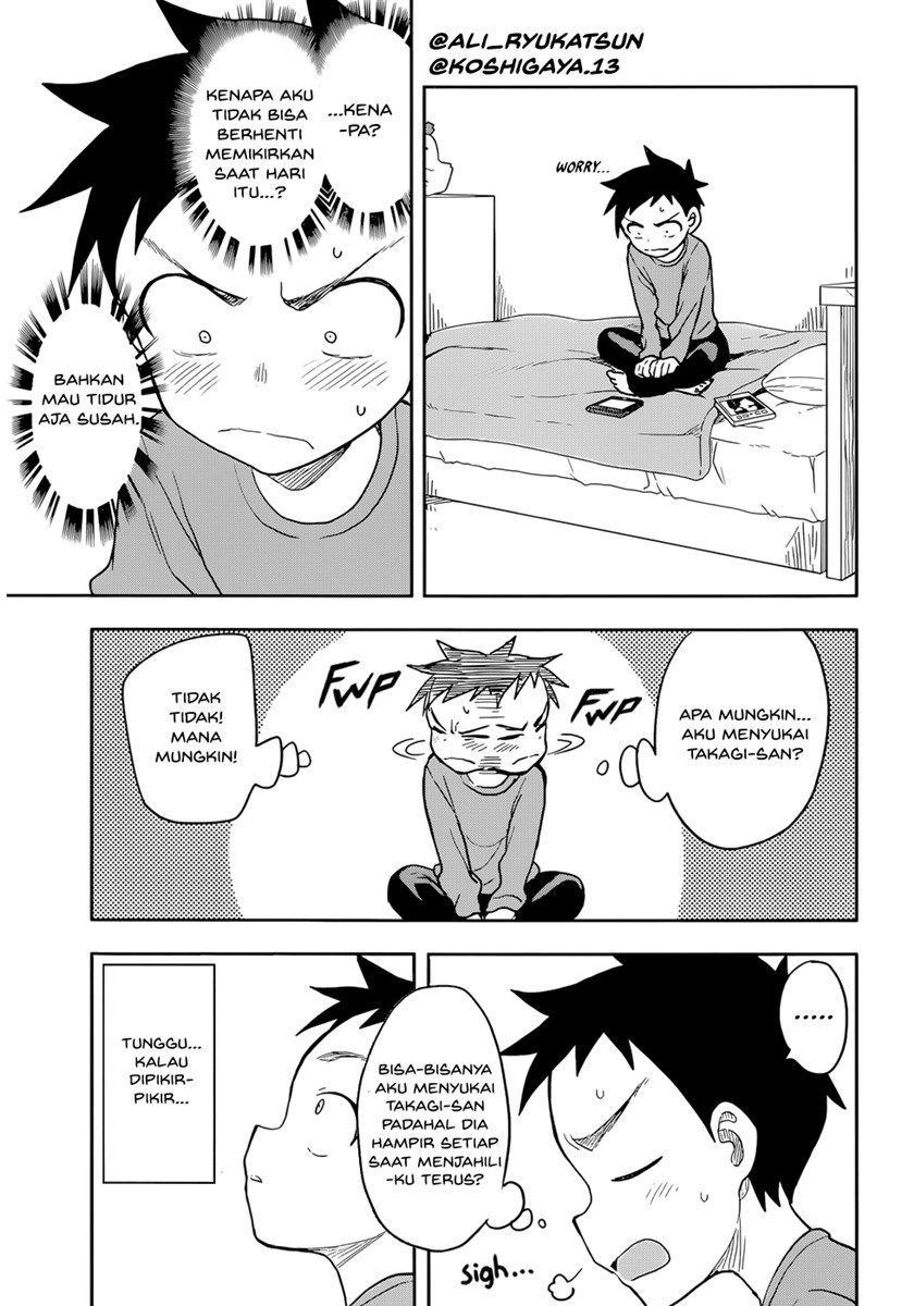 Karakai Jouzu no Takagi-san Chapter 158 Gambar 4