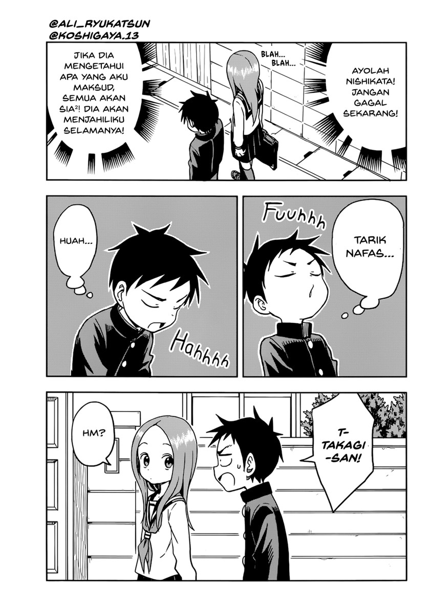 Karakai Jouzu no Takagi-san Chapter 158 Gambar 8