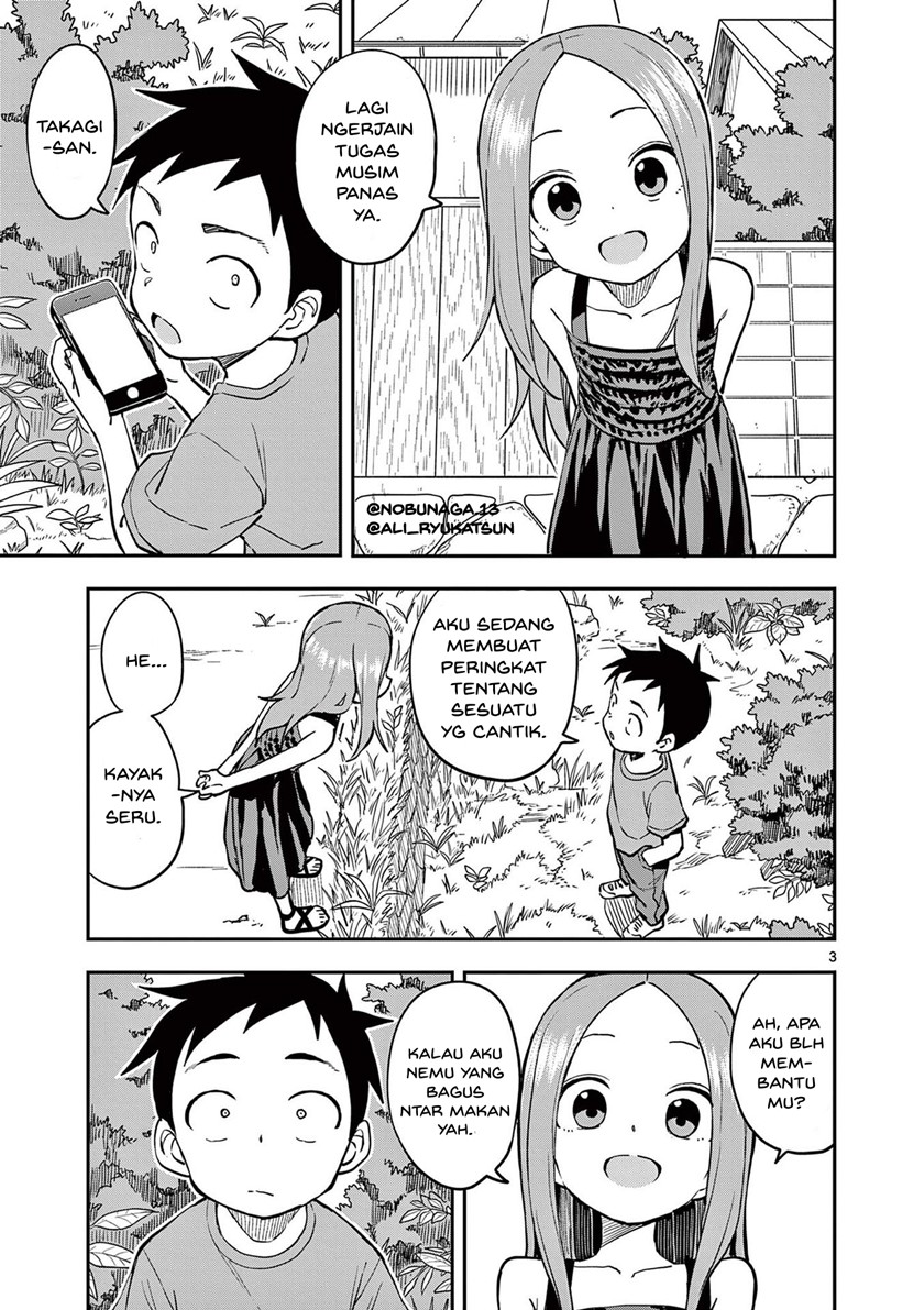 Karakai Jouzu no Takagi-san Chapter 157 Gambar 4