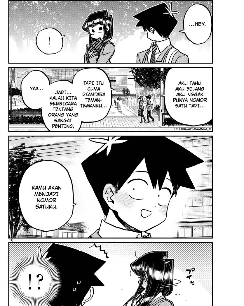 Komi-san wa Komyushou Desu Chapter 359 Gambar 16