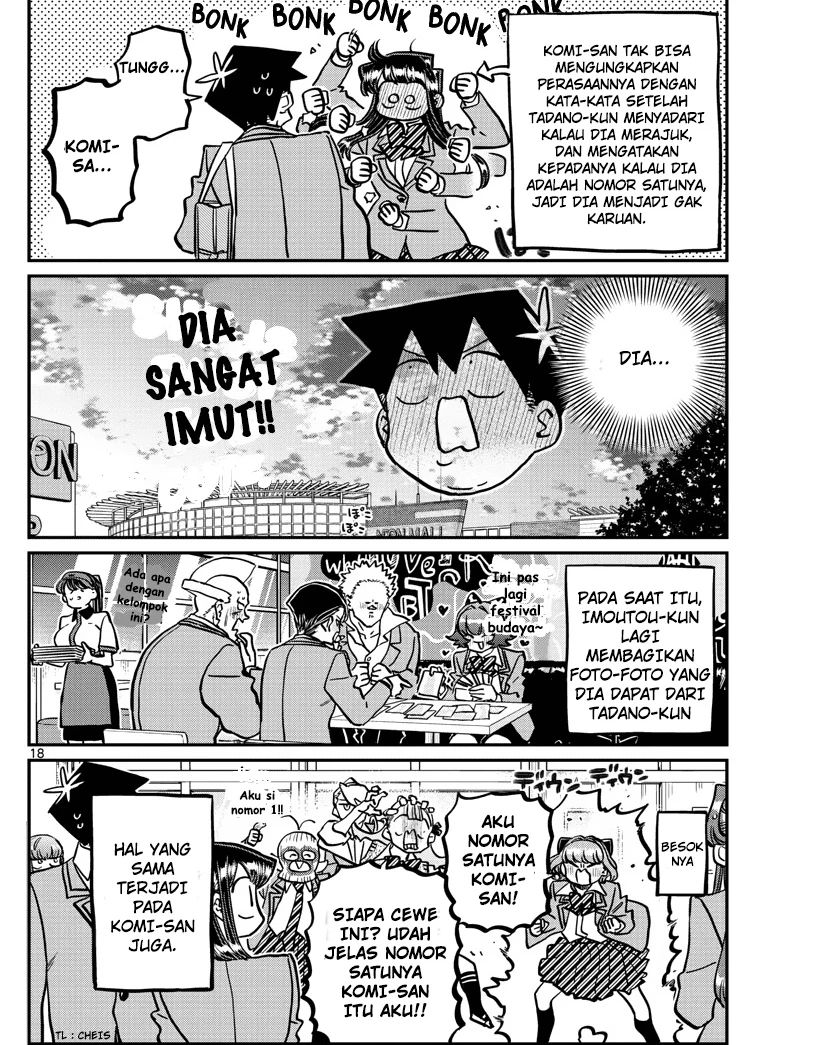 Komi-san wa Komyushou Desu Chapter 359 Gambar 18