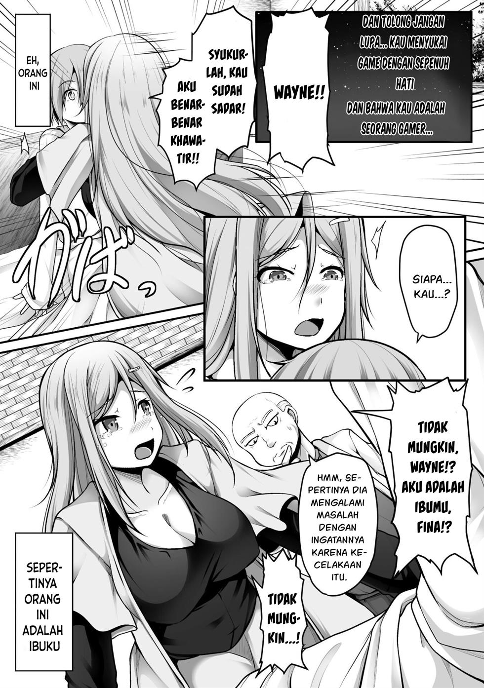 Gamer ga Isekai Tamashiten shite Harem Jinsei e Continue suru Sou desu Chapter 1 Gambar 9