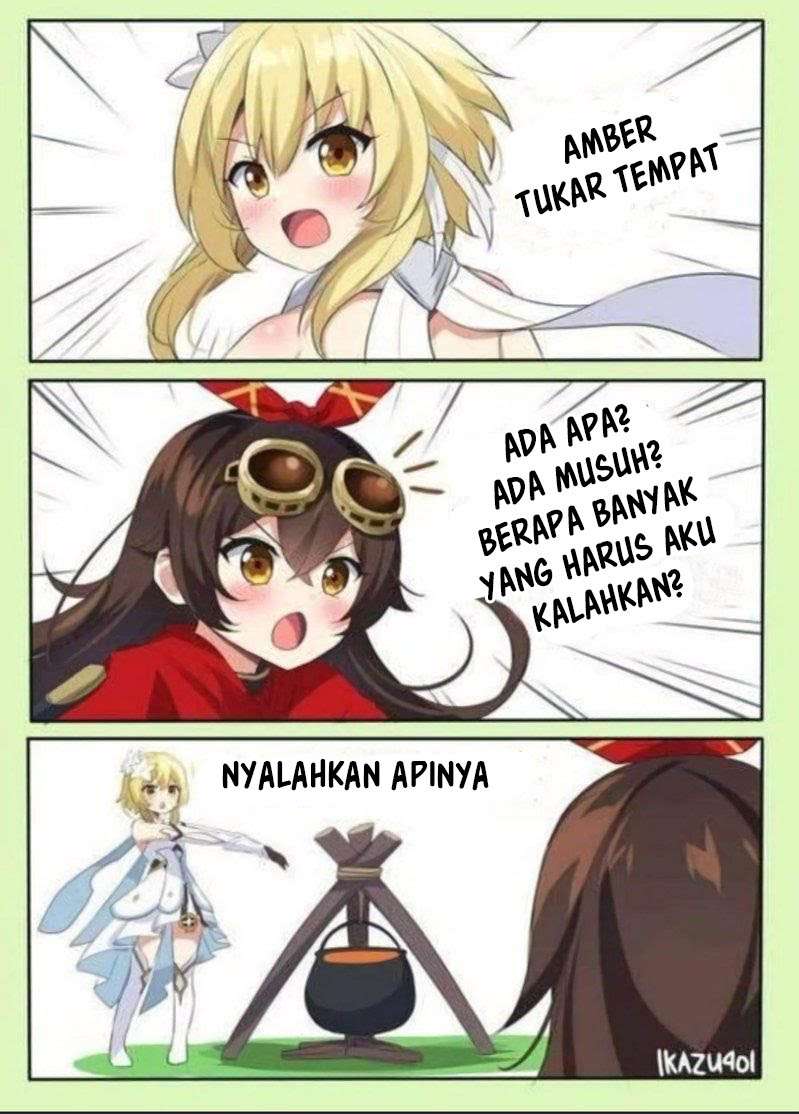 Baca Manhua Genshin Impact 4-koma Chapter 13 Gambar 2