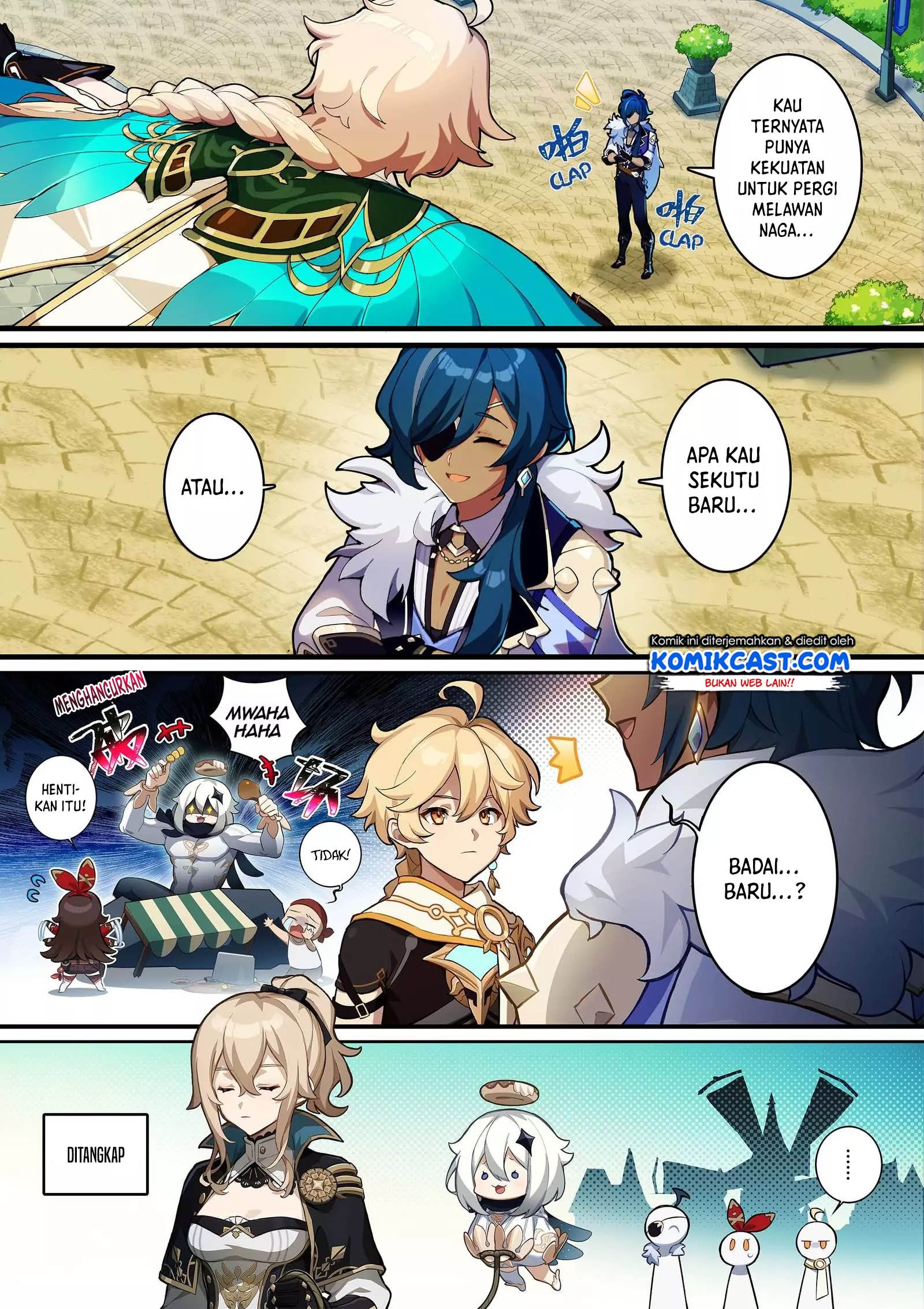 Baca Manhua Genshin Impact 4-koma Chapter 10 Gambar 2