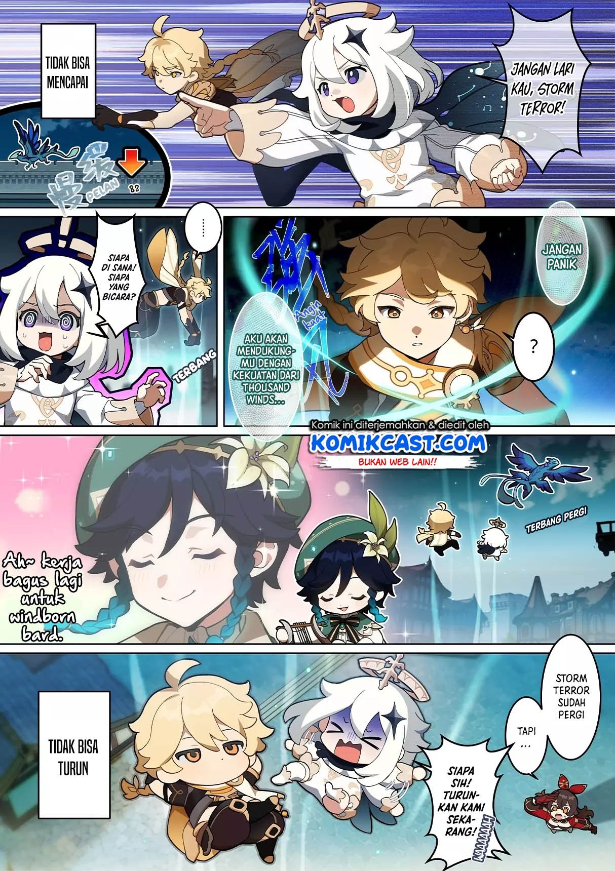 Baca Manhua Genshin Impact 4-koma Chapter 9 Gambar 2