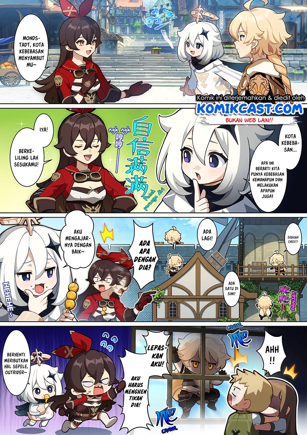 Baca Manhua Genshin Impact 4-koma Chapter 6 Gambar 2