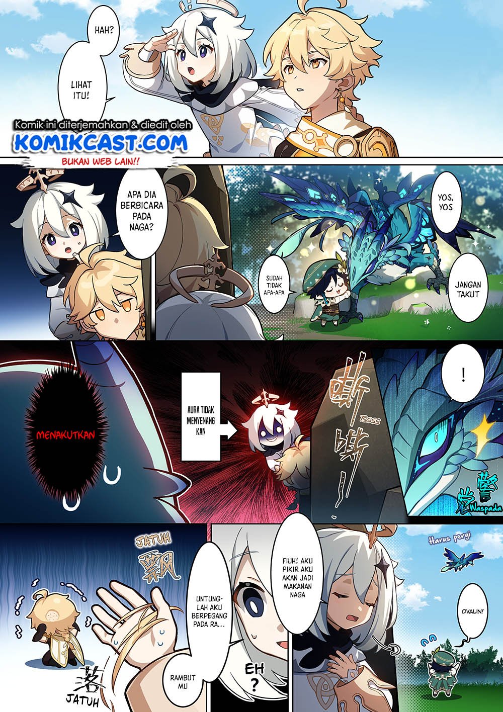 Baca Manhua Genshin Impact 4-koma Chapter 4 Gambar 2