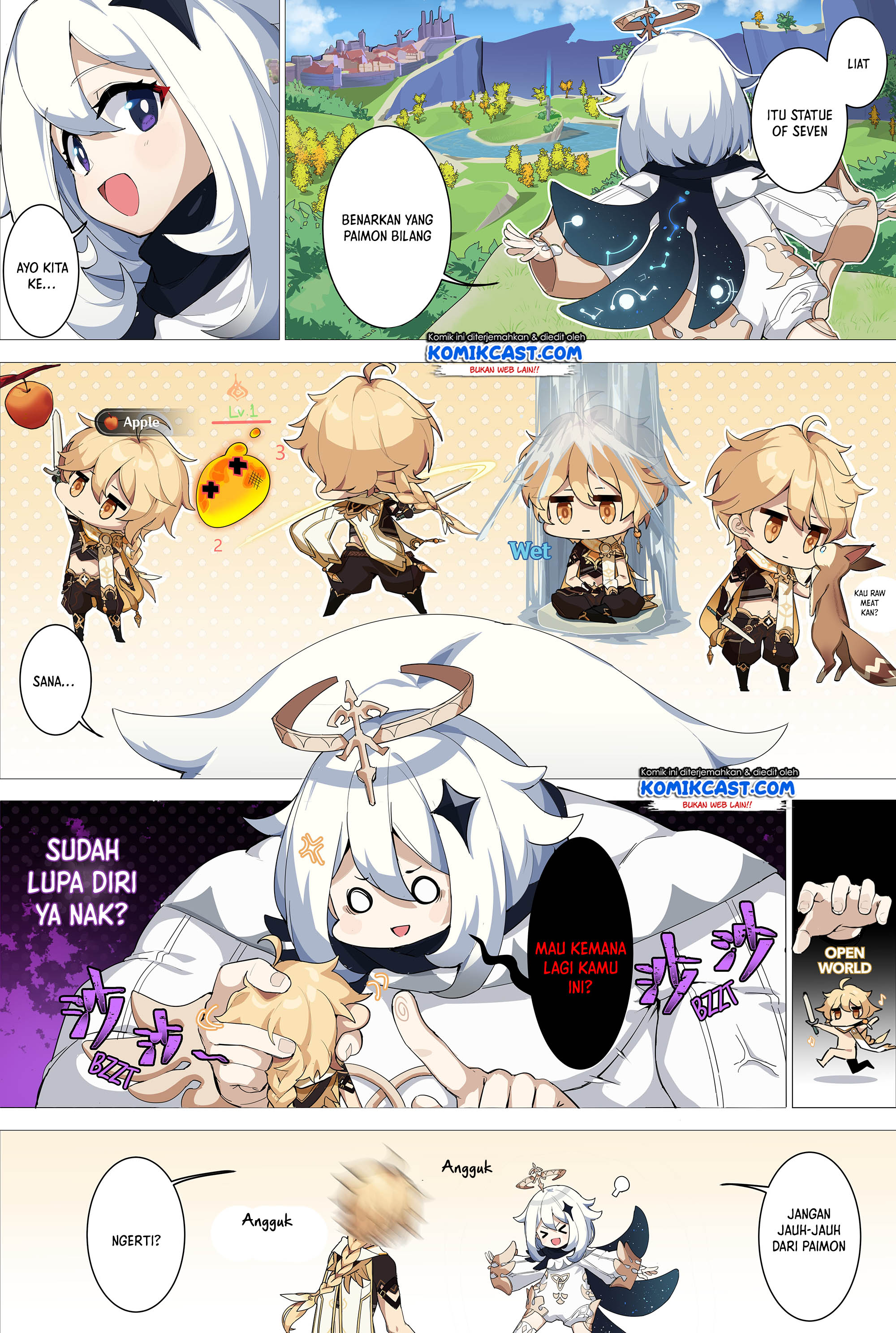 Baca Komik Genshin Impact 4-koma Chapter 2 Gambar 1