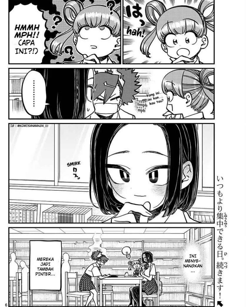 Komi-san wa Komyushou Desu Chapter 371 Gambar 6