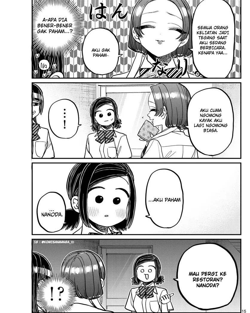 Komi-san wa Komyushou Desu Chapter 369 Gambar 15