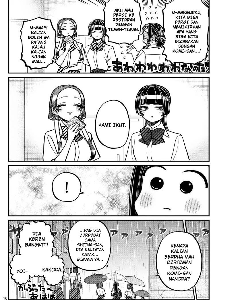 Komi-san wa Komyushou Desu Chapter 369 Gambar 16