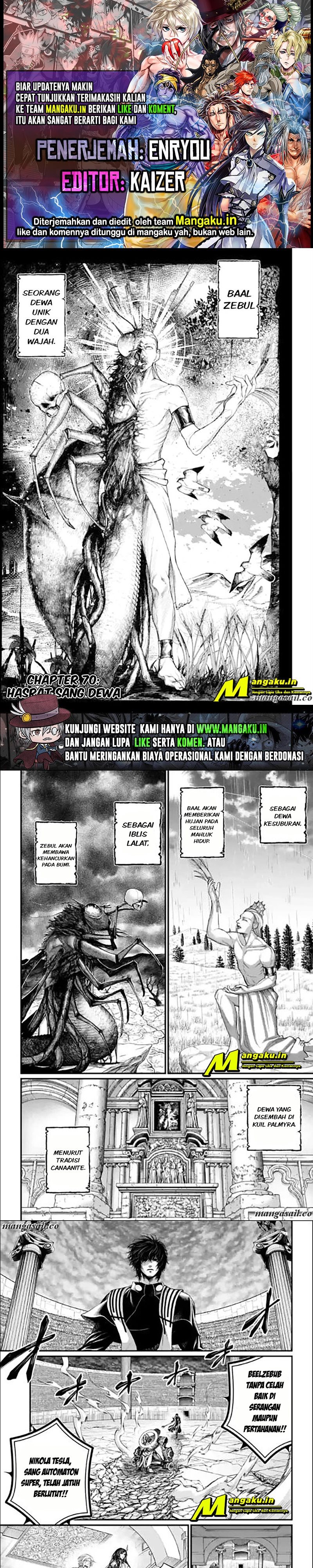 Baca Komik Shuumatsu no Valkyrie Chapter 70 Gambar 1