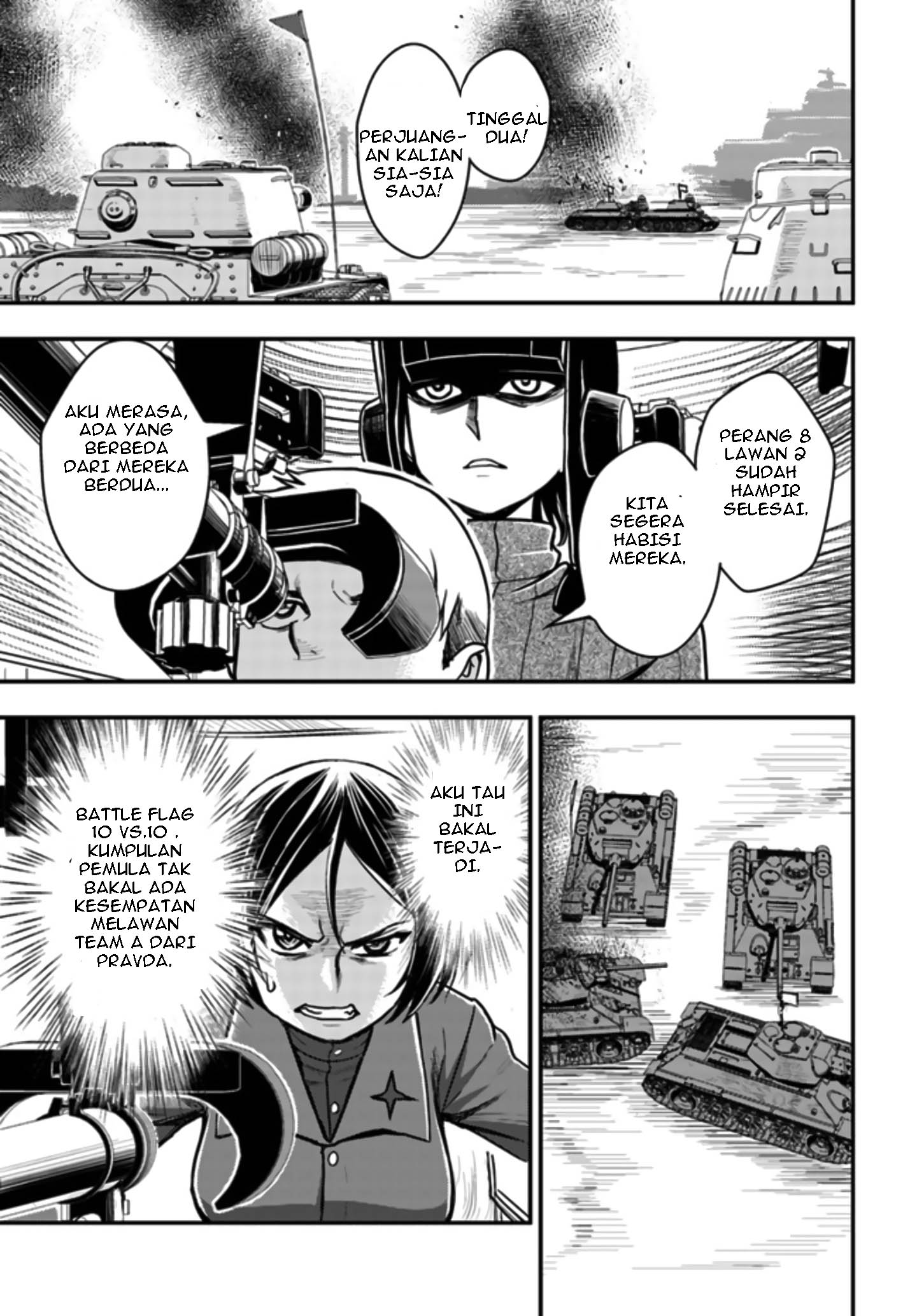 Girls und Panzer – Saga of Pravda Chapter 1.2 Gambar 7