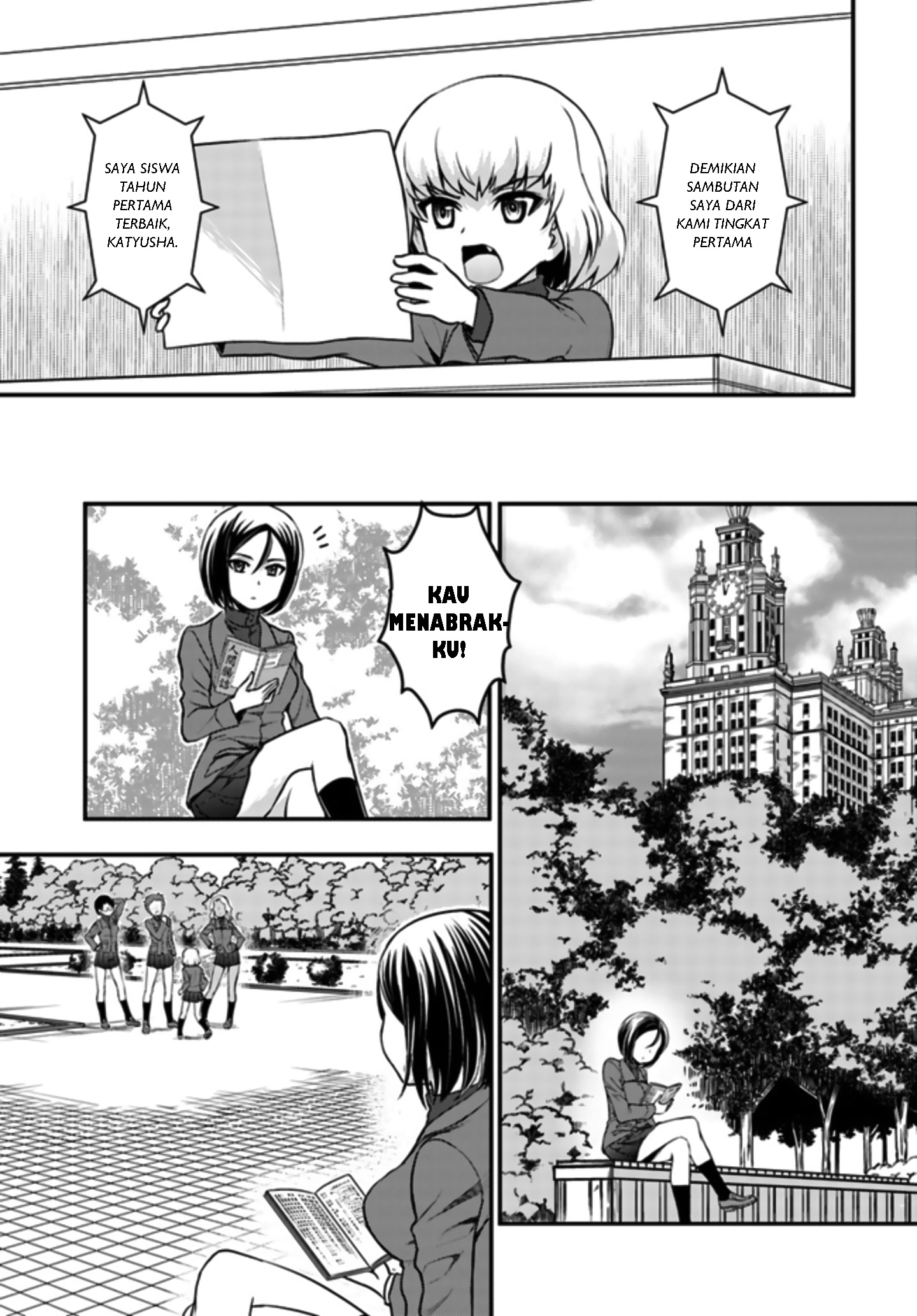 Girls und Panzer – Saga of Pravda Chapter 1.1 Gambar 11