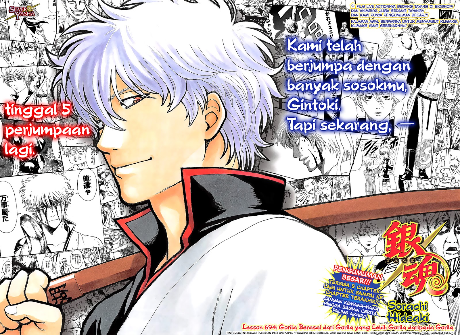 Baca Komik Gintama Chapter 694 Gambar 1