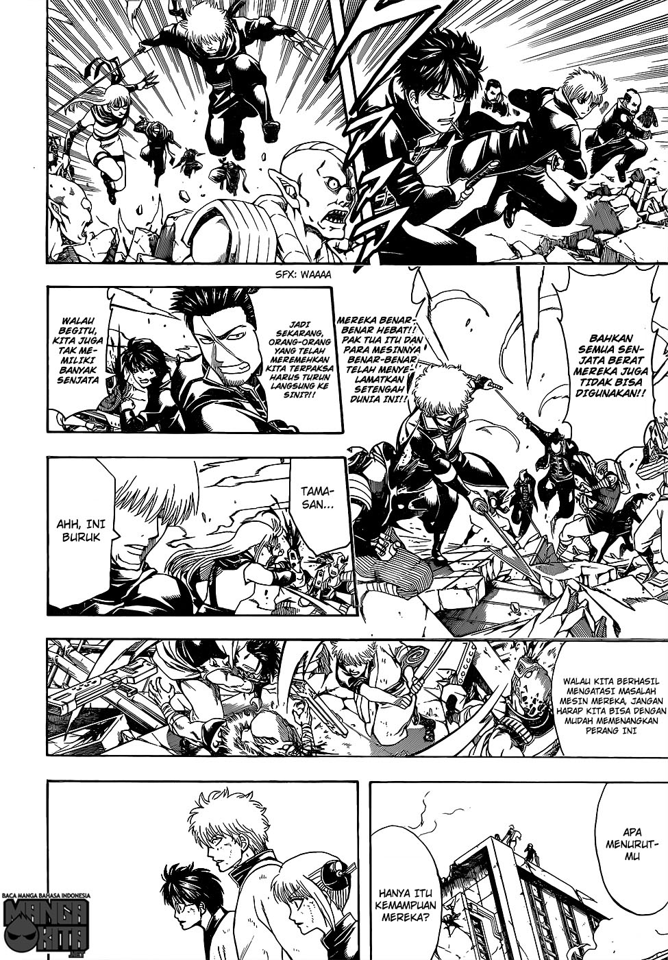 Gintama Chapter 611 Gambar 9
