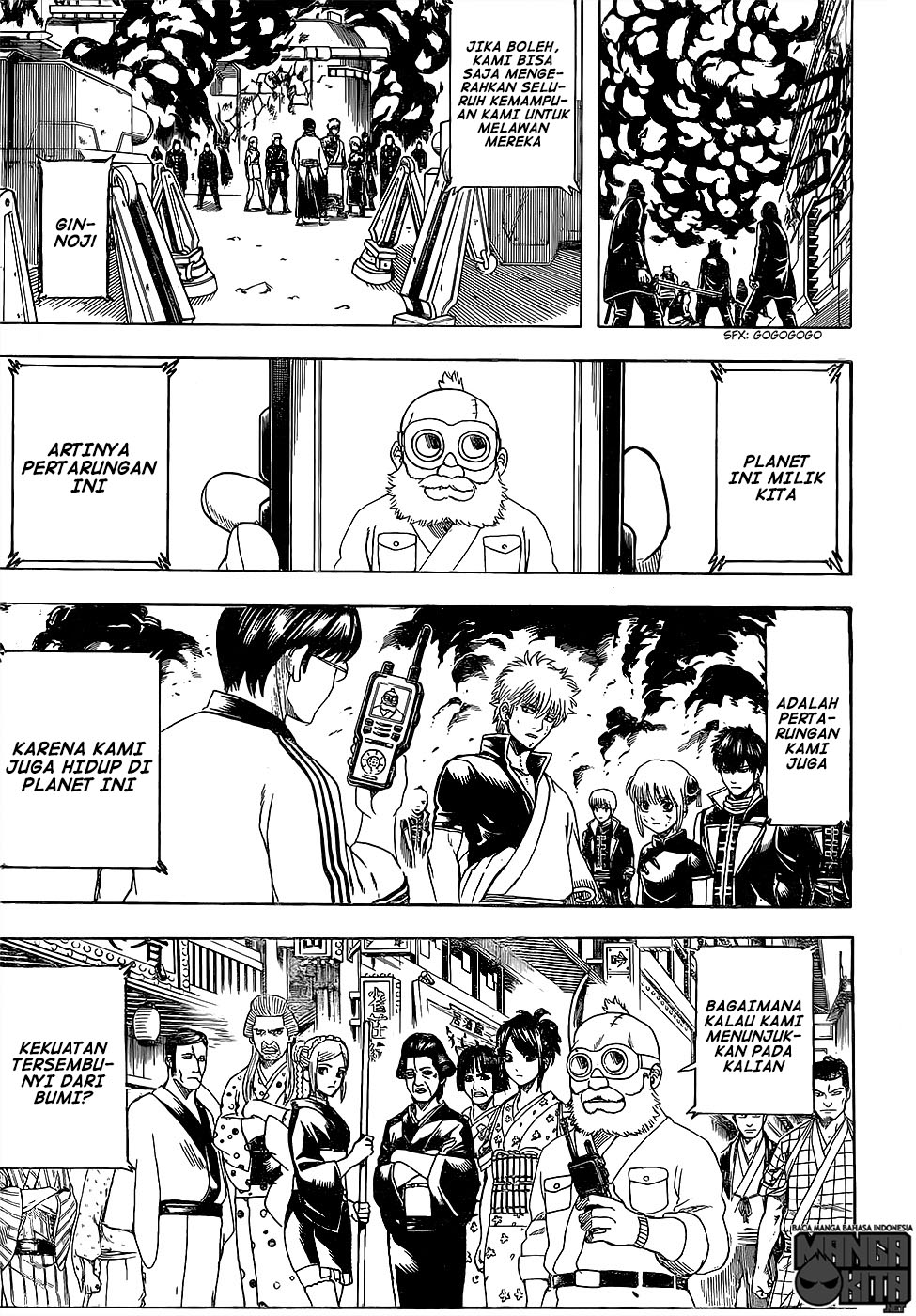Gintama Chapter 609 Gambar 4