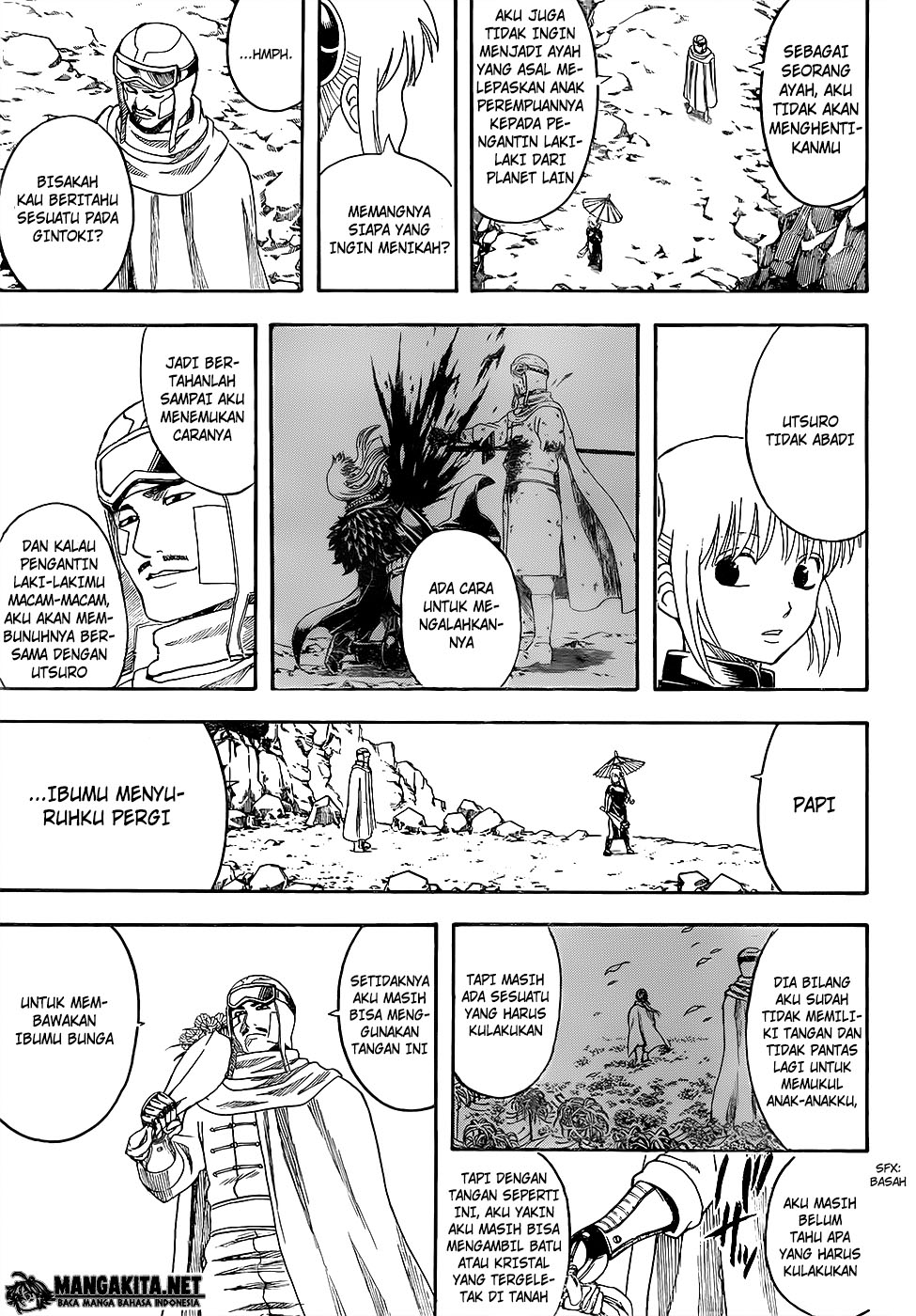 Gintama Chapter 595 Gambar 16