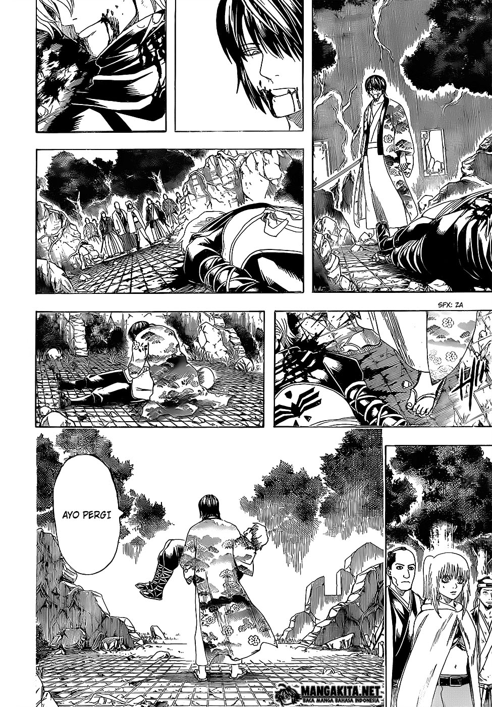 Gintama Chapter 595 Gambar 7
