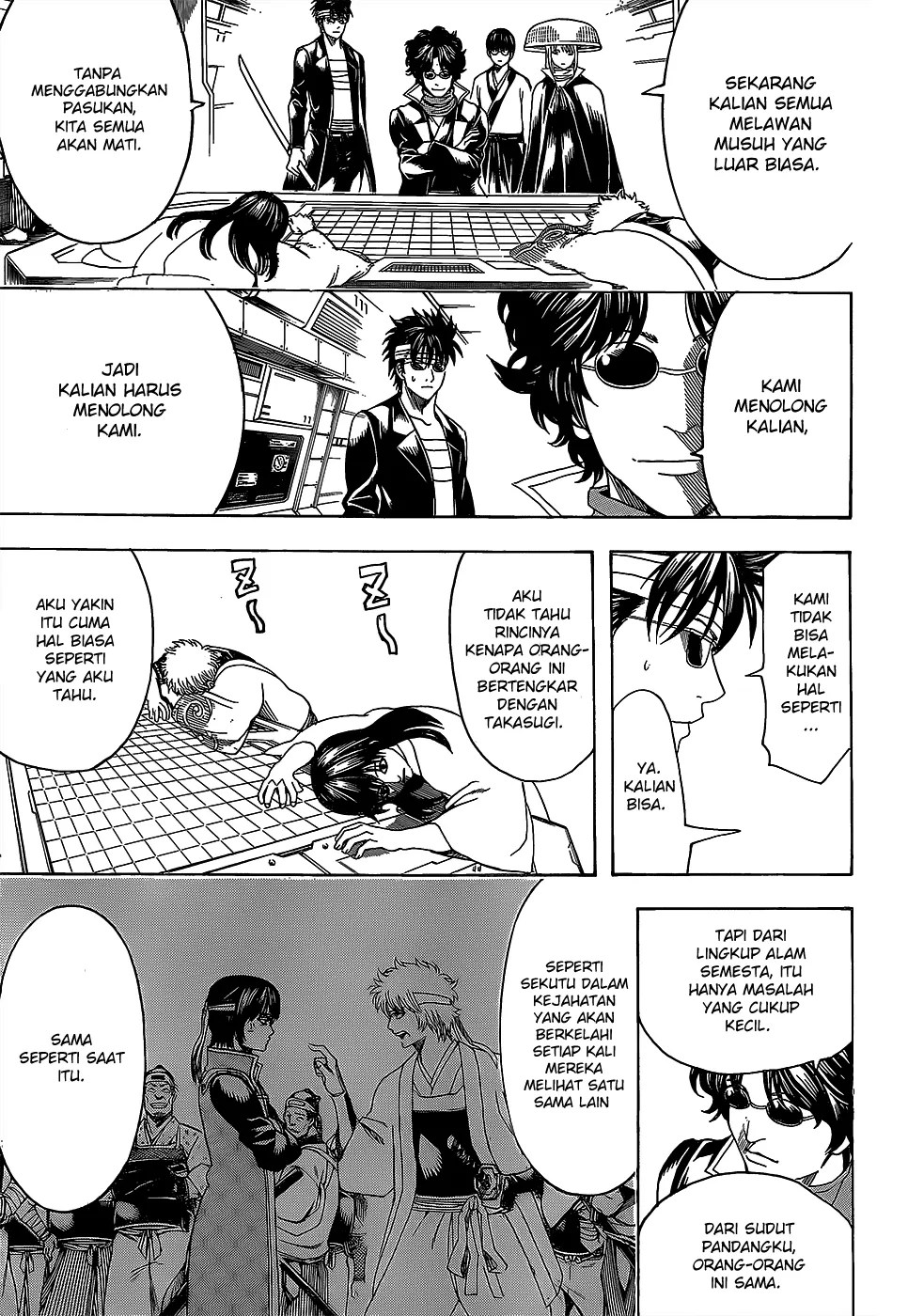 Gintama Chapter 557 Gambar 10