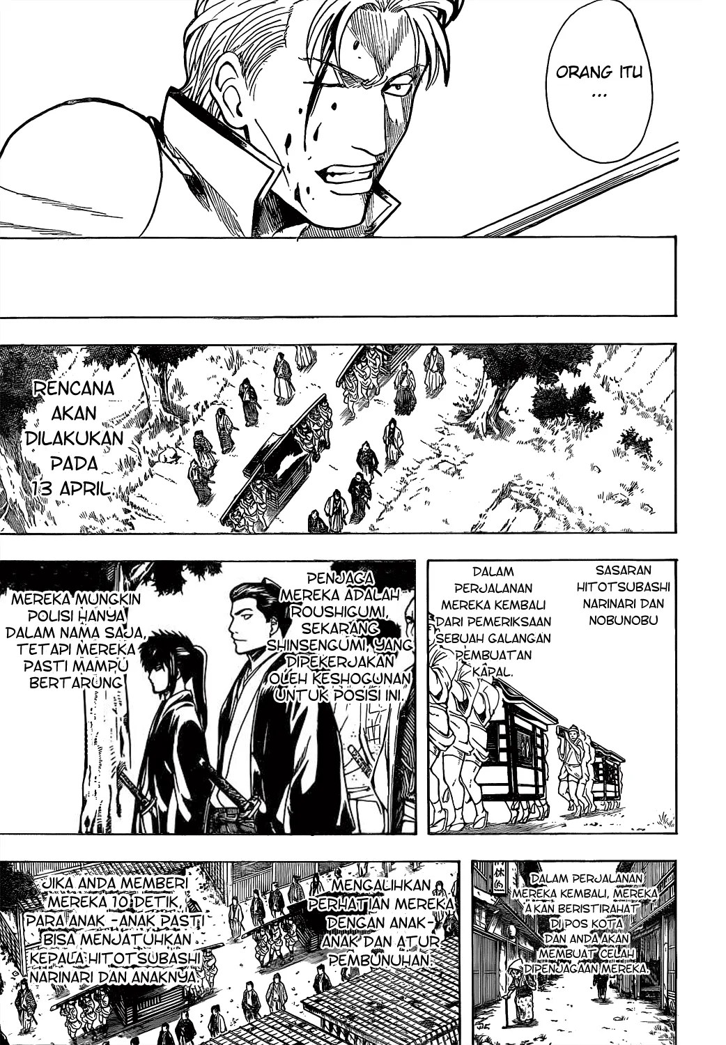 Gintama Chapter 539 Gambar 8